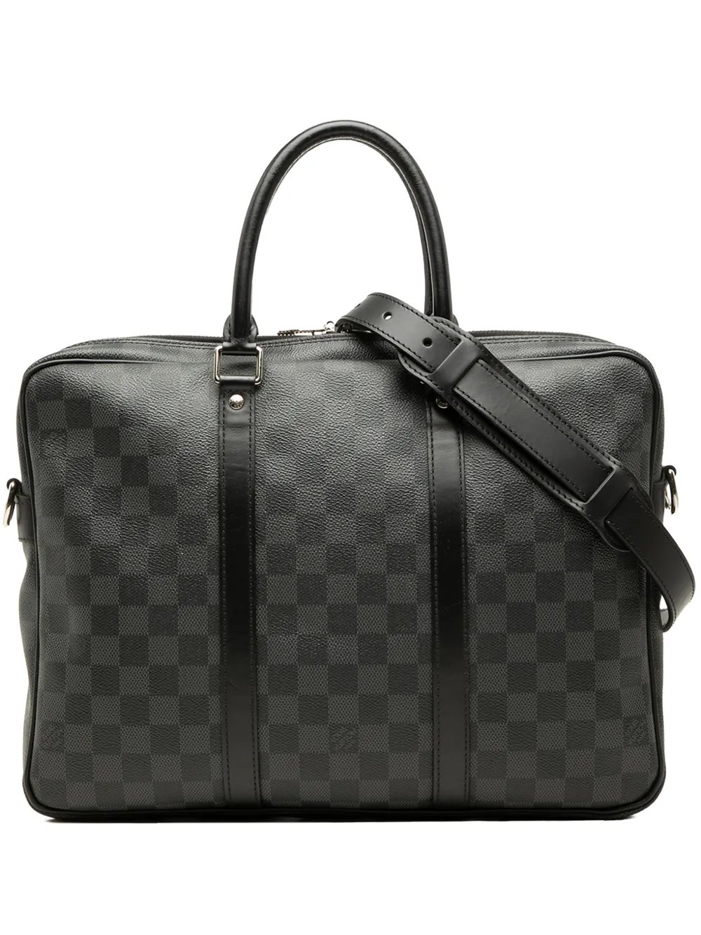 2018 Damier Graphite Porte Documents Voyage PM business bag