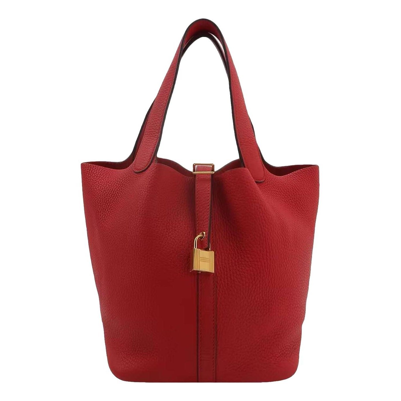 Picotin leather handbag