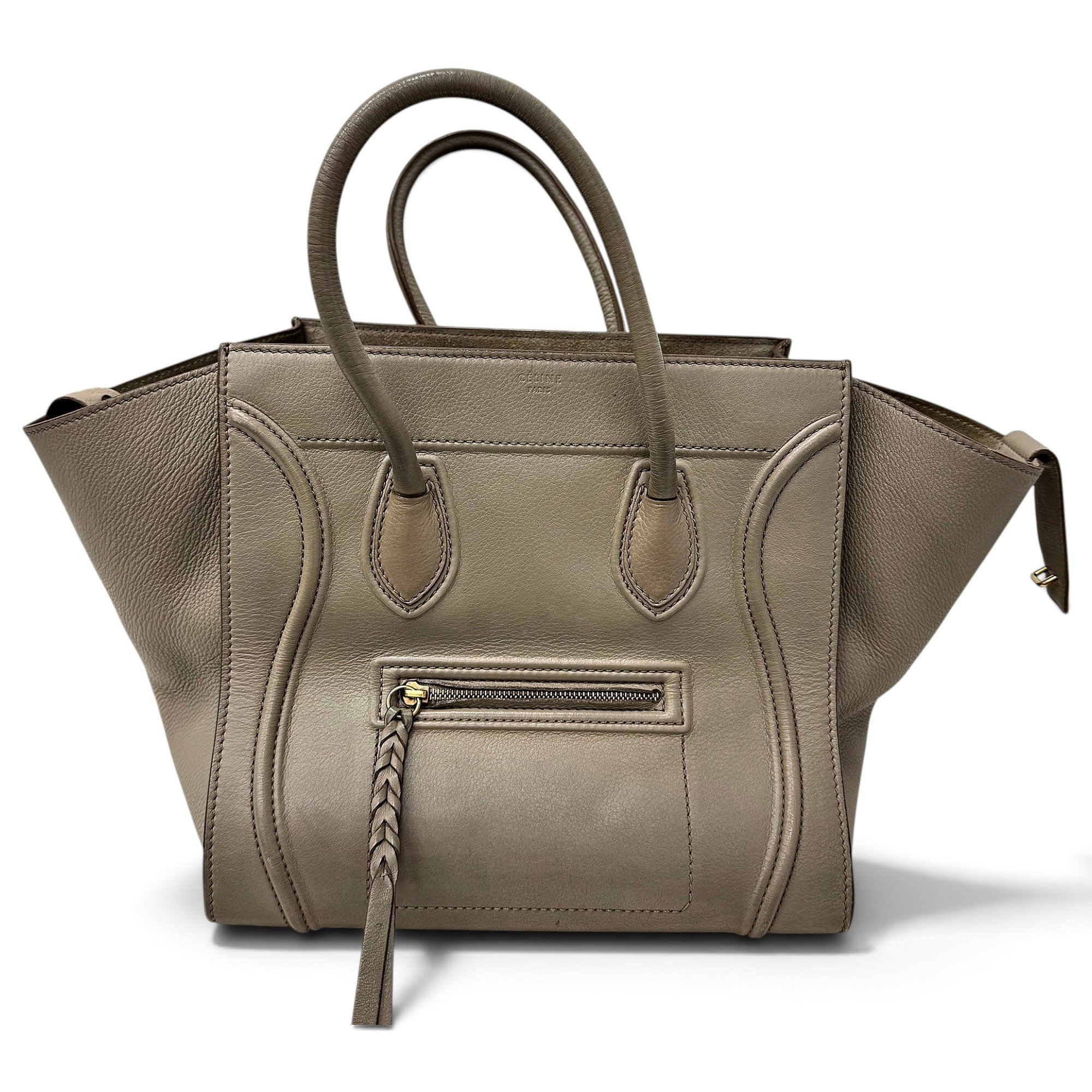 Luggage Phantom patent leather handbag