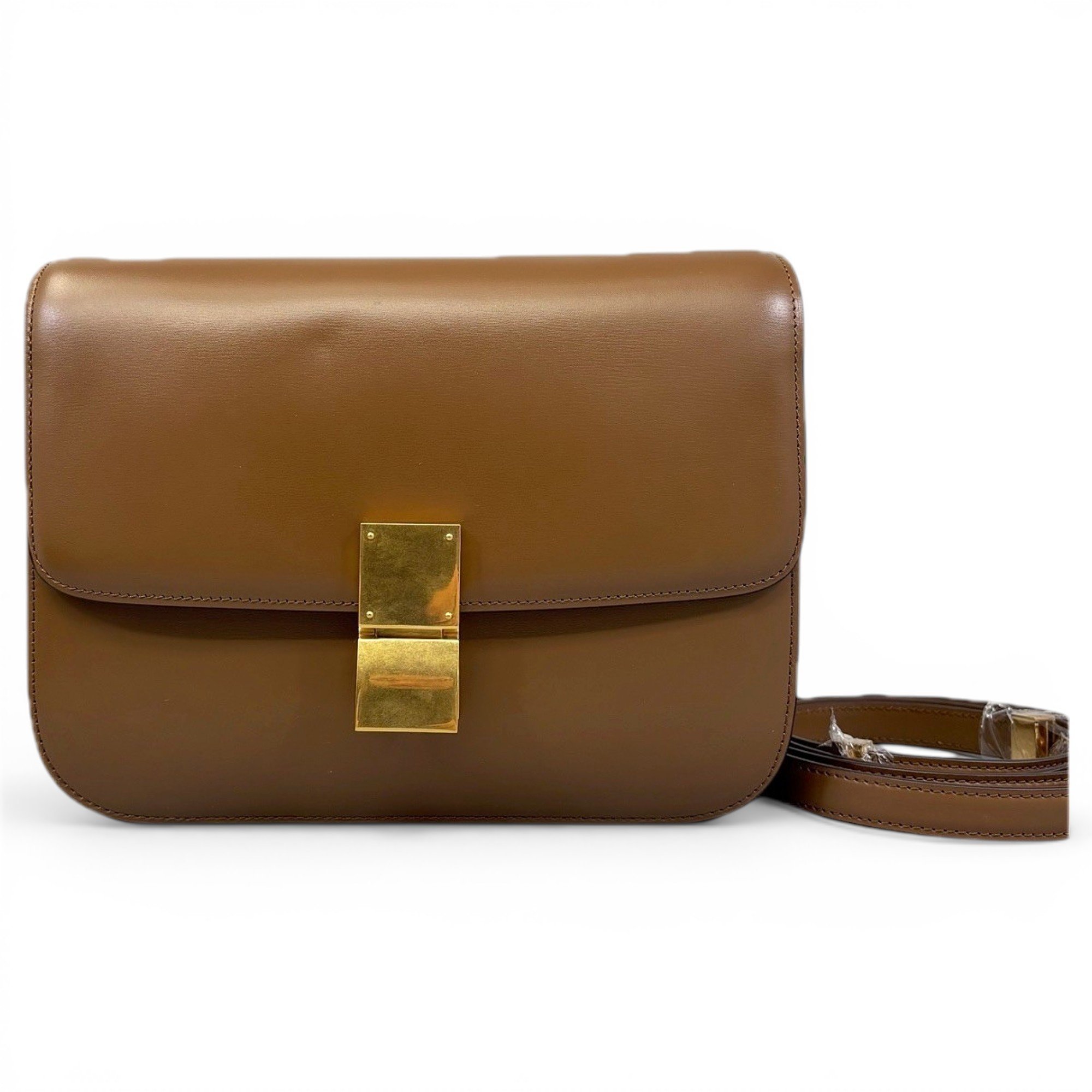 Classic leather handbag