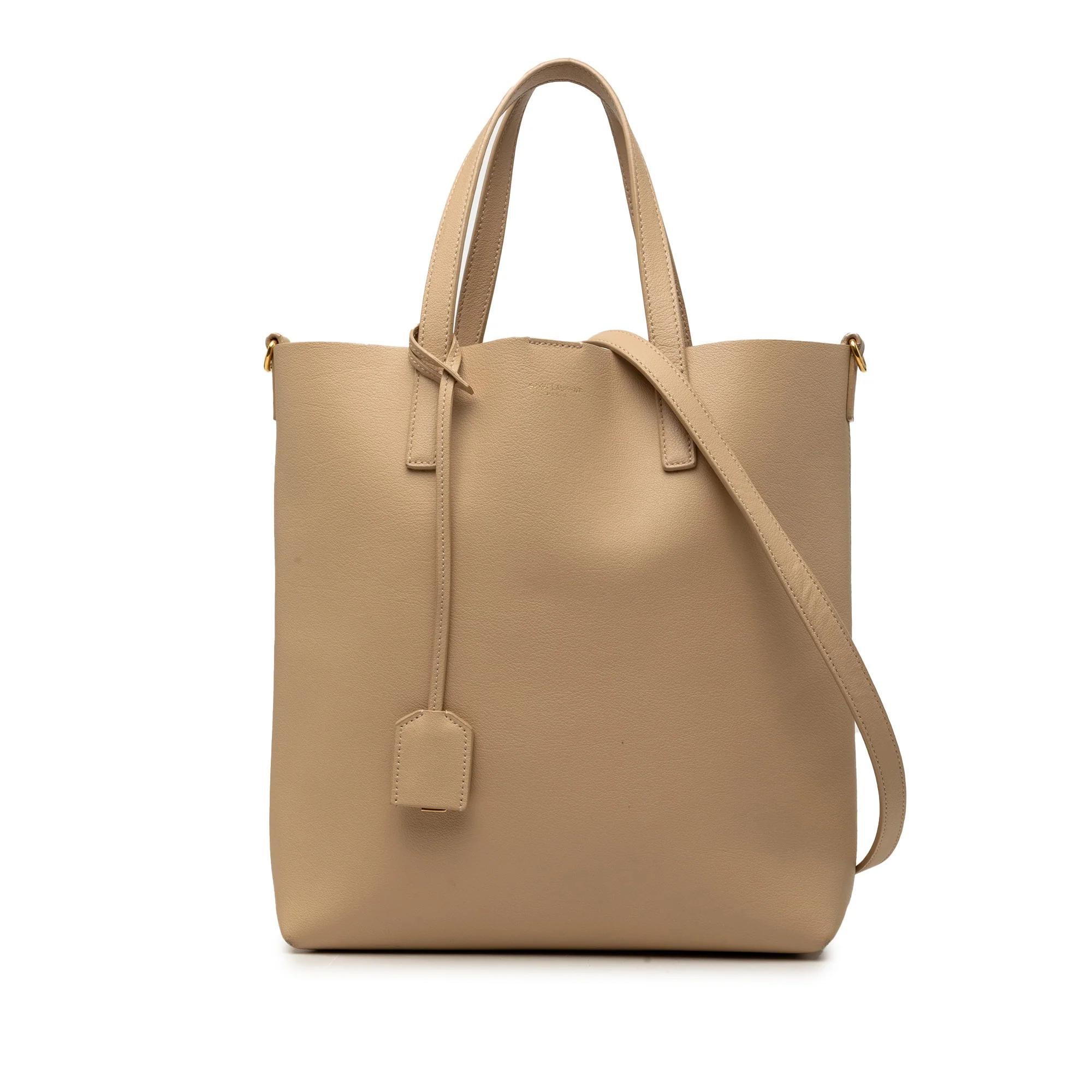 Shopping leather satchel