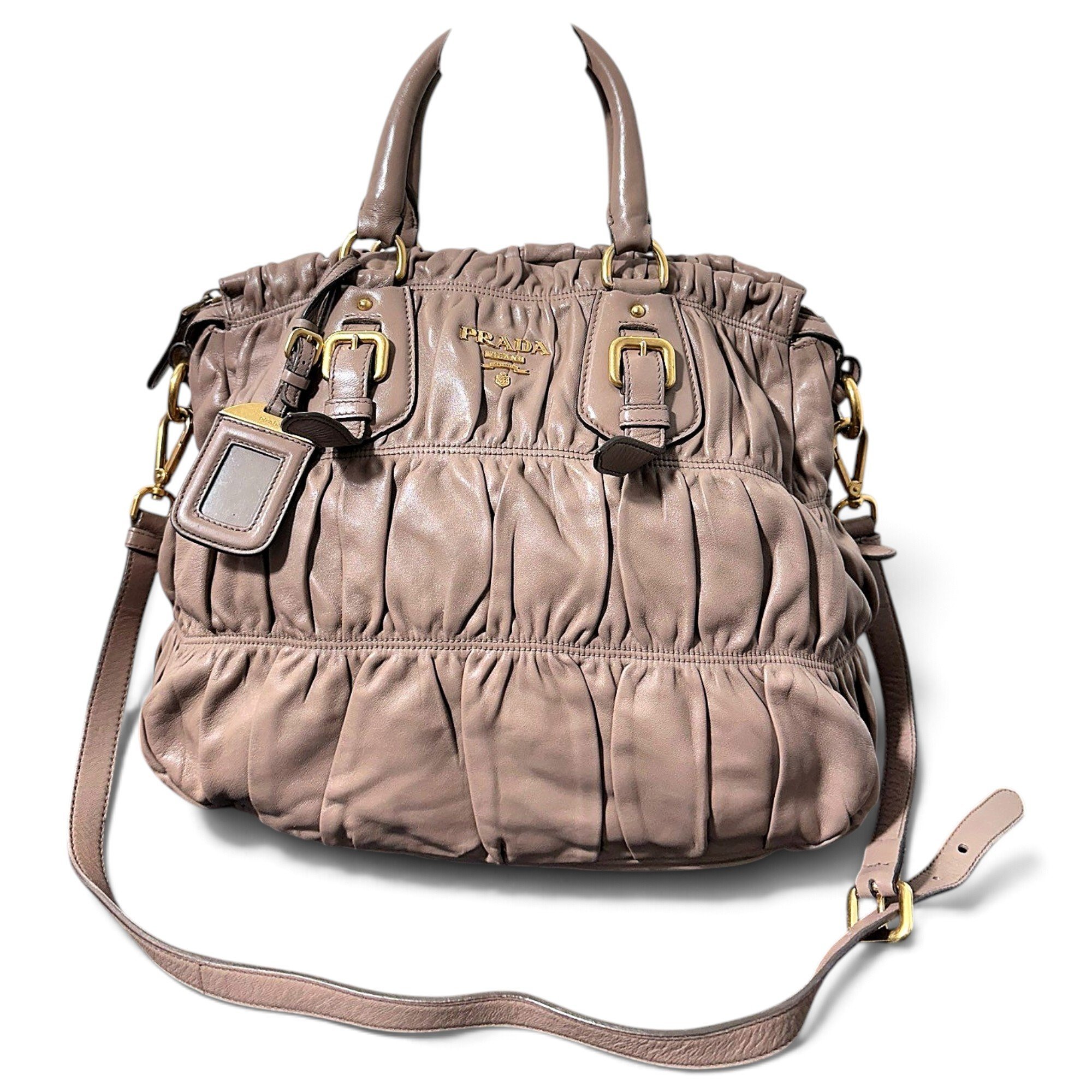 Leather handbag