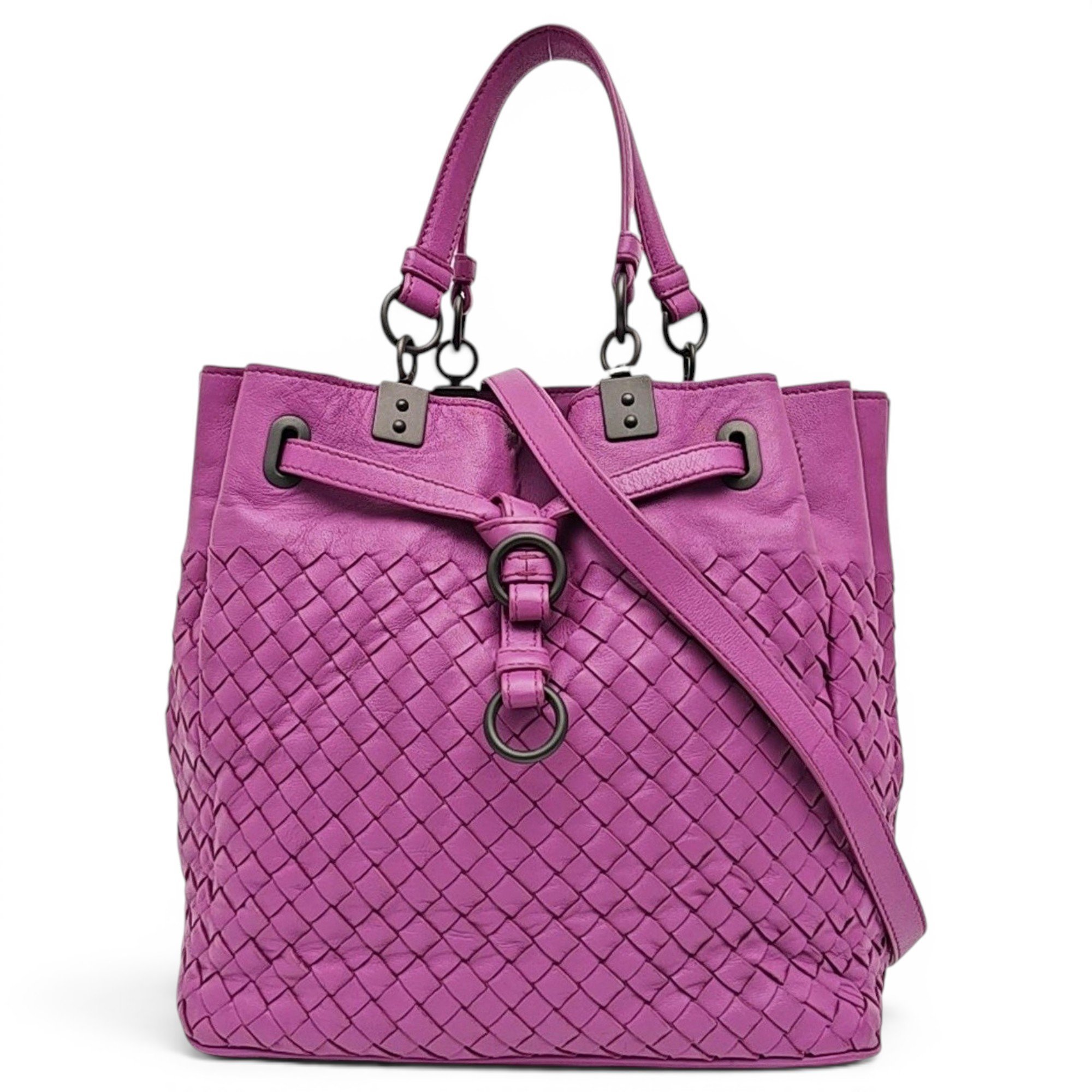 Leather handbag