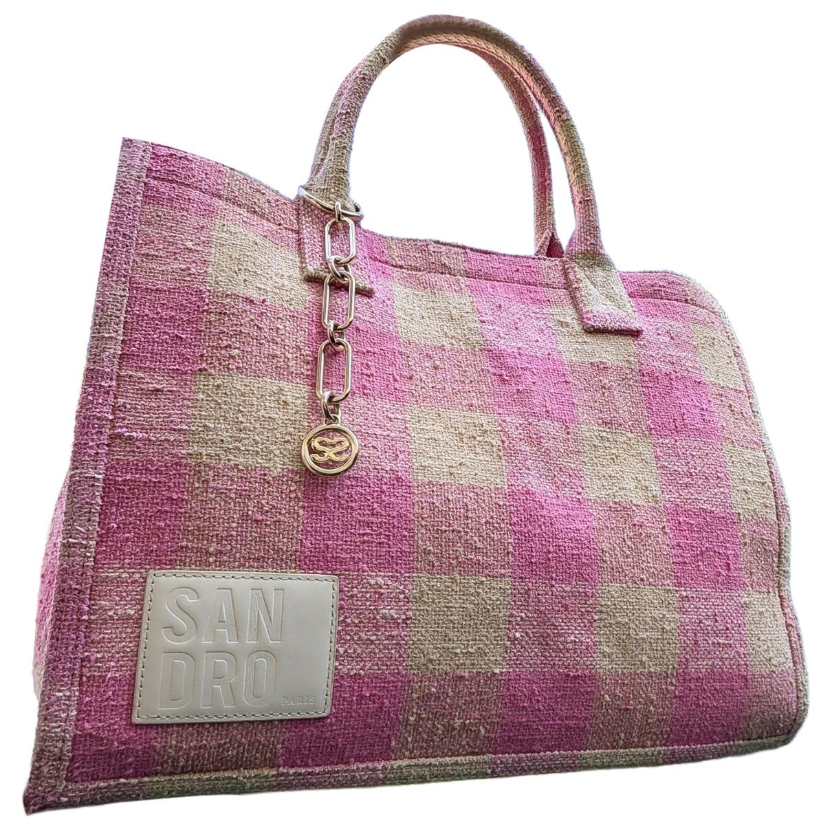 Sandro Tweed tote