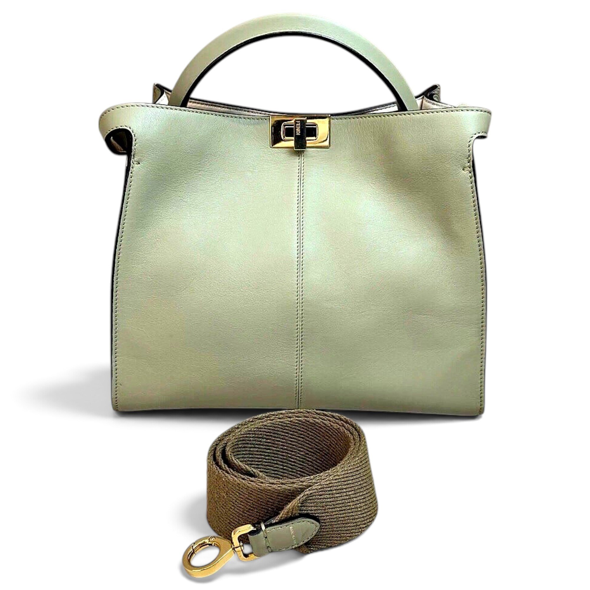 Peekaboo X-Lite leather handbag