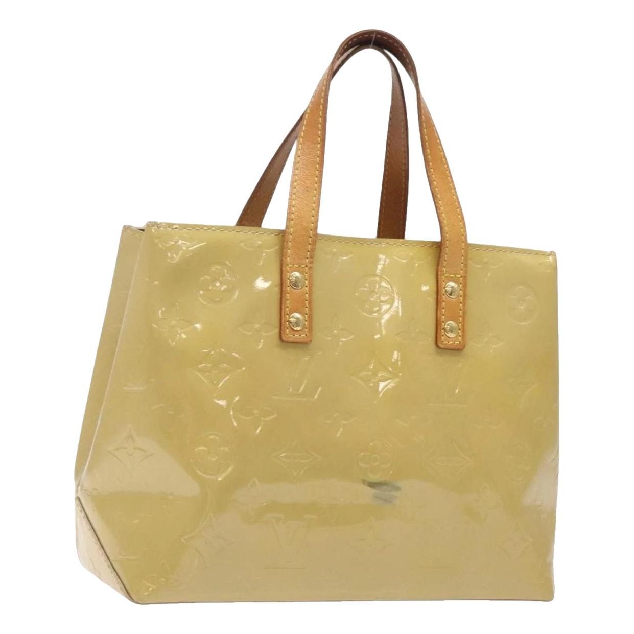Patent leather handbag