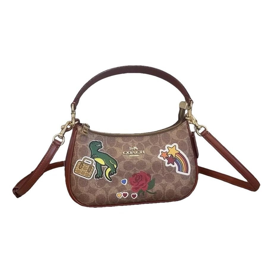 Leather crossbody bag