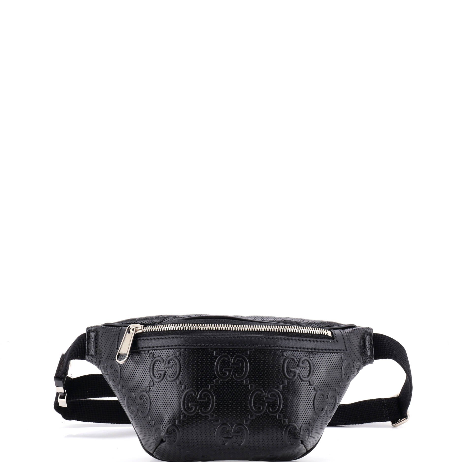 Belt Bag GG Embossed Perforated Leather Small