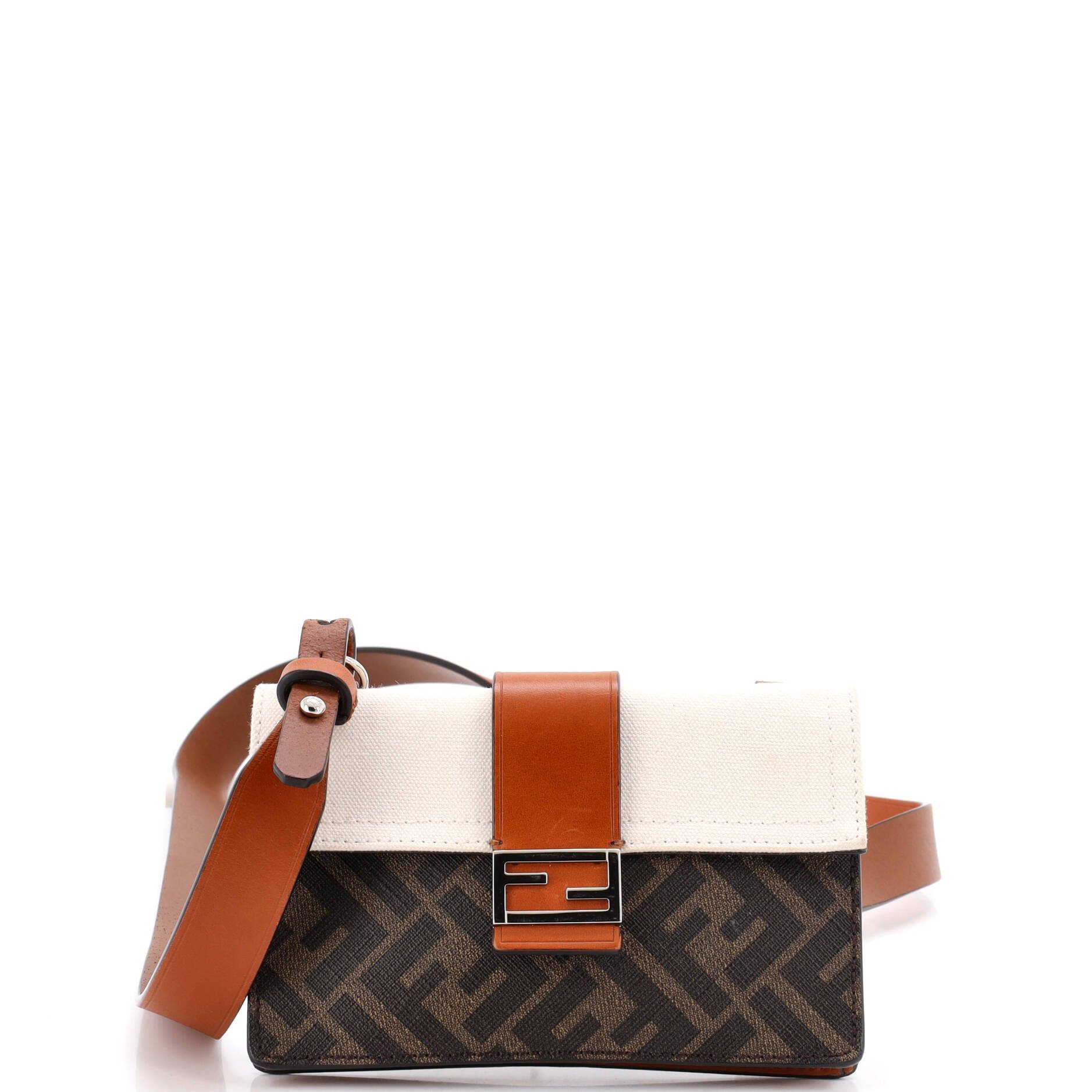 Baguette Convertible Pouch Canvas with Zucca Coated Canvas