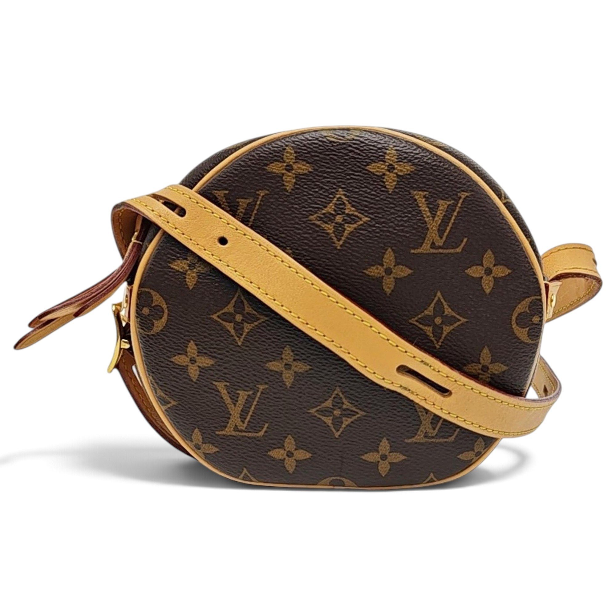 Micro boite chapeau leather handbag