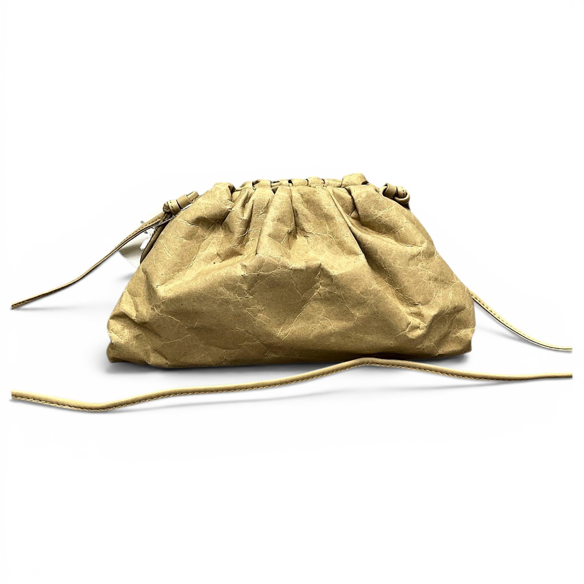 Pouch leather crossbody bag