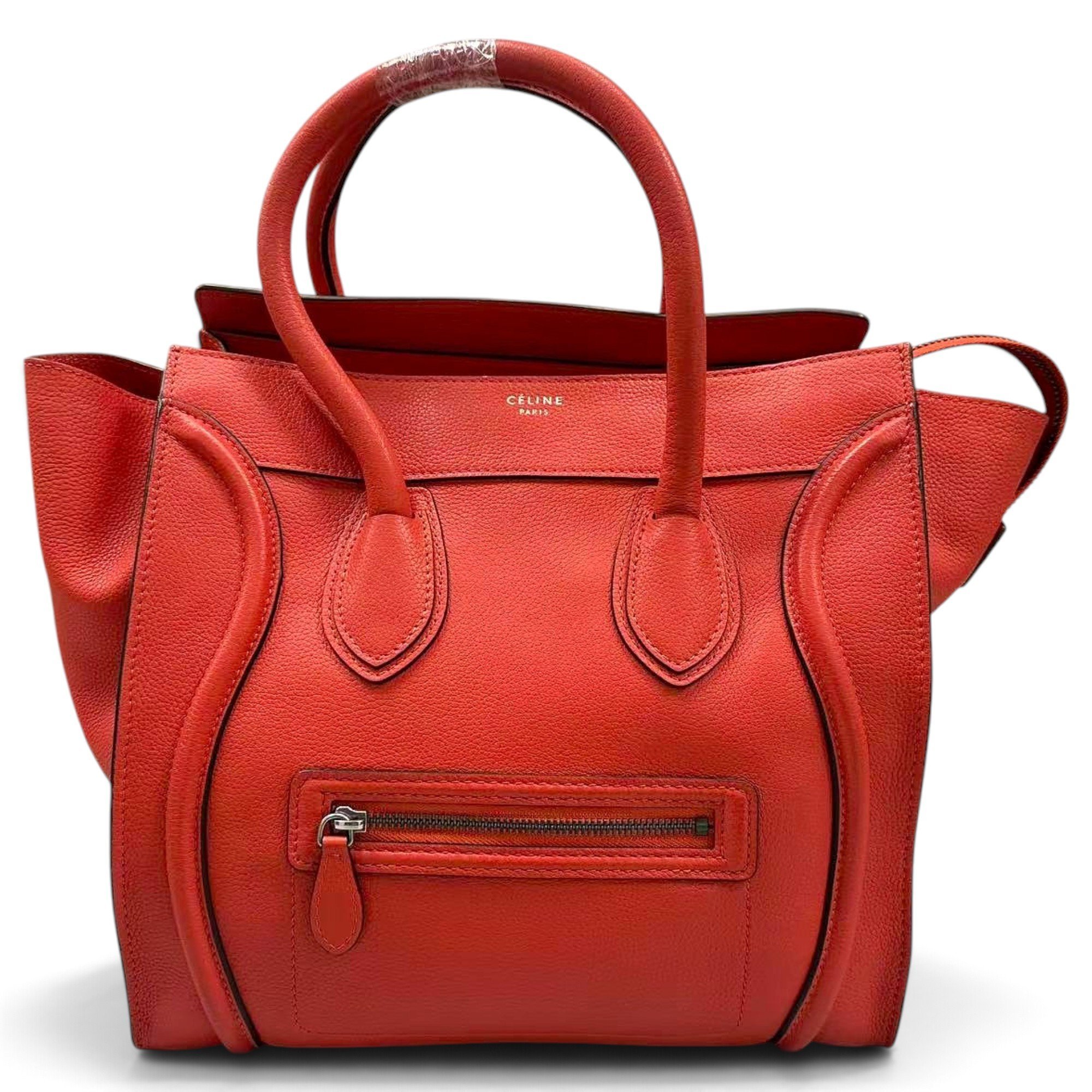 Luggage leather handbag
