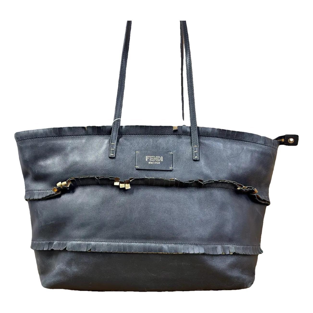 Leather handbag
