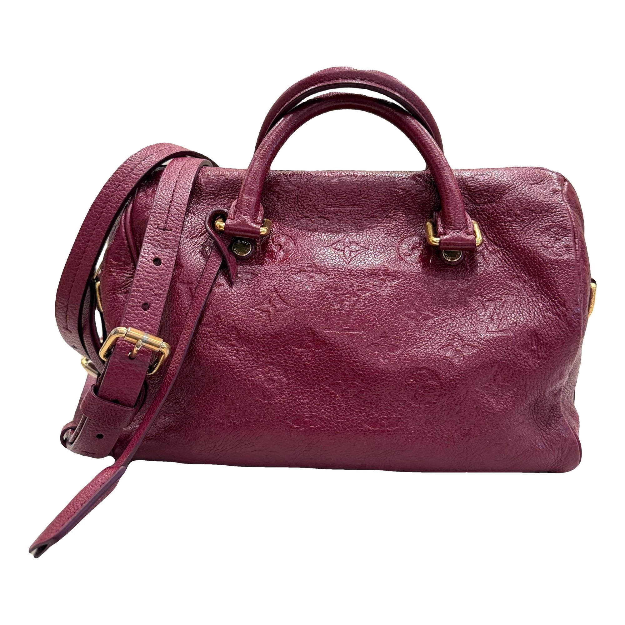 Speedy Bandoulière leather handbag