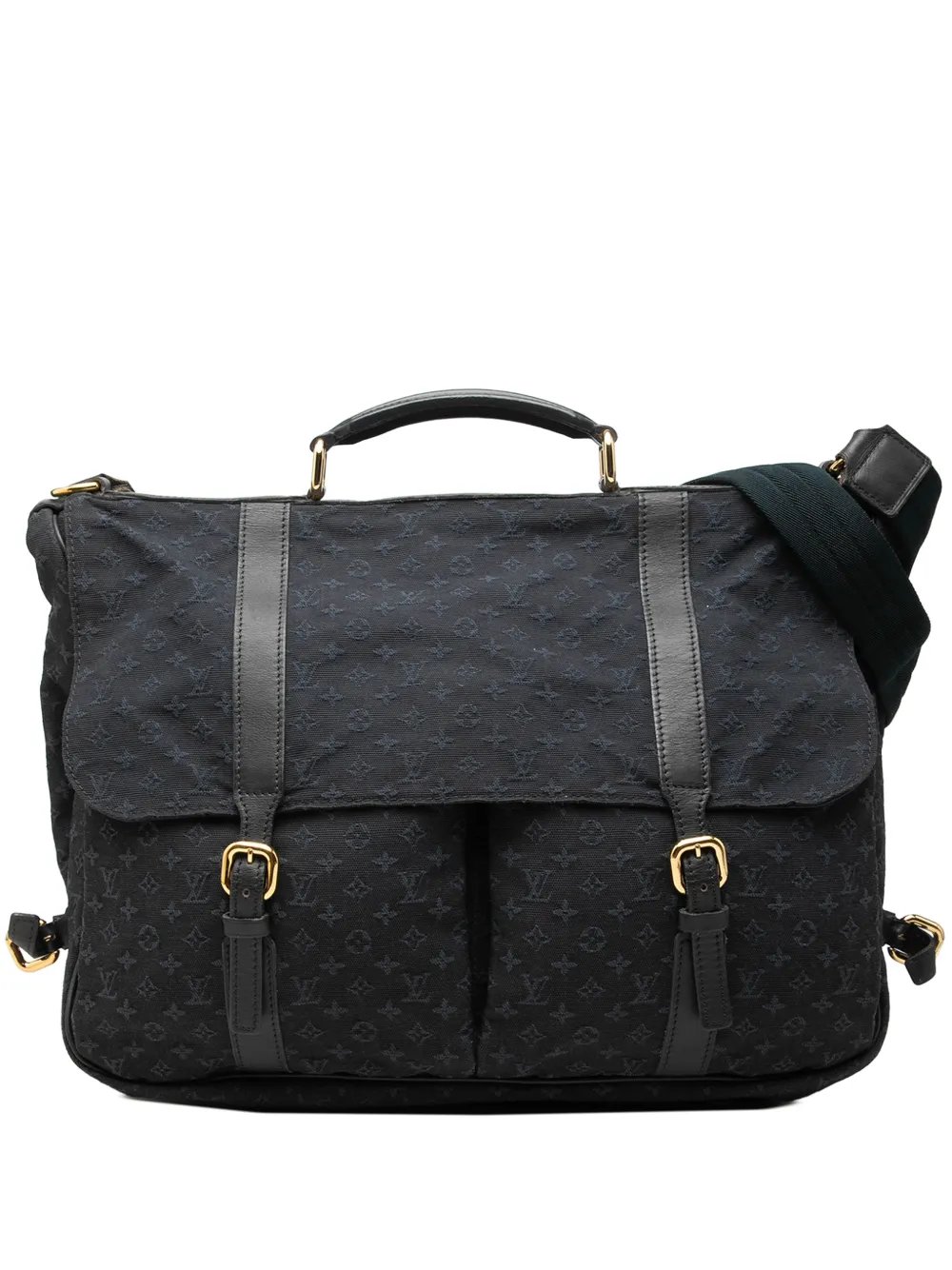 2002 Monogram Mini Lin Denise satchel
