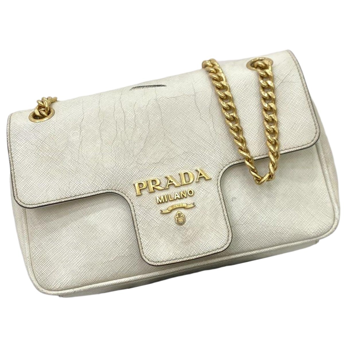 Cahier leather handbag
