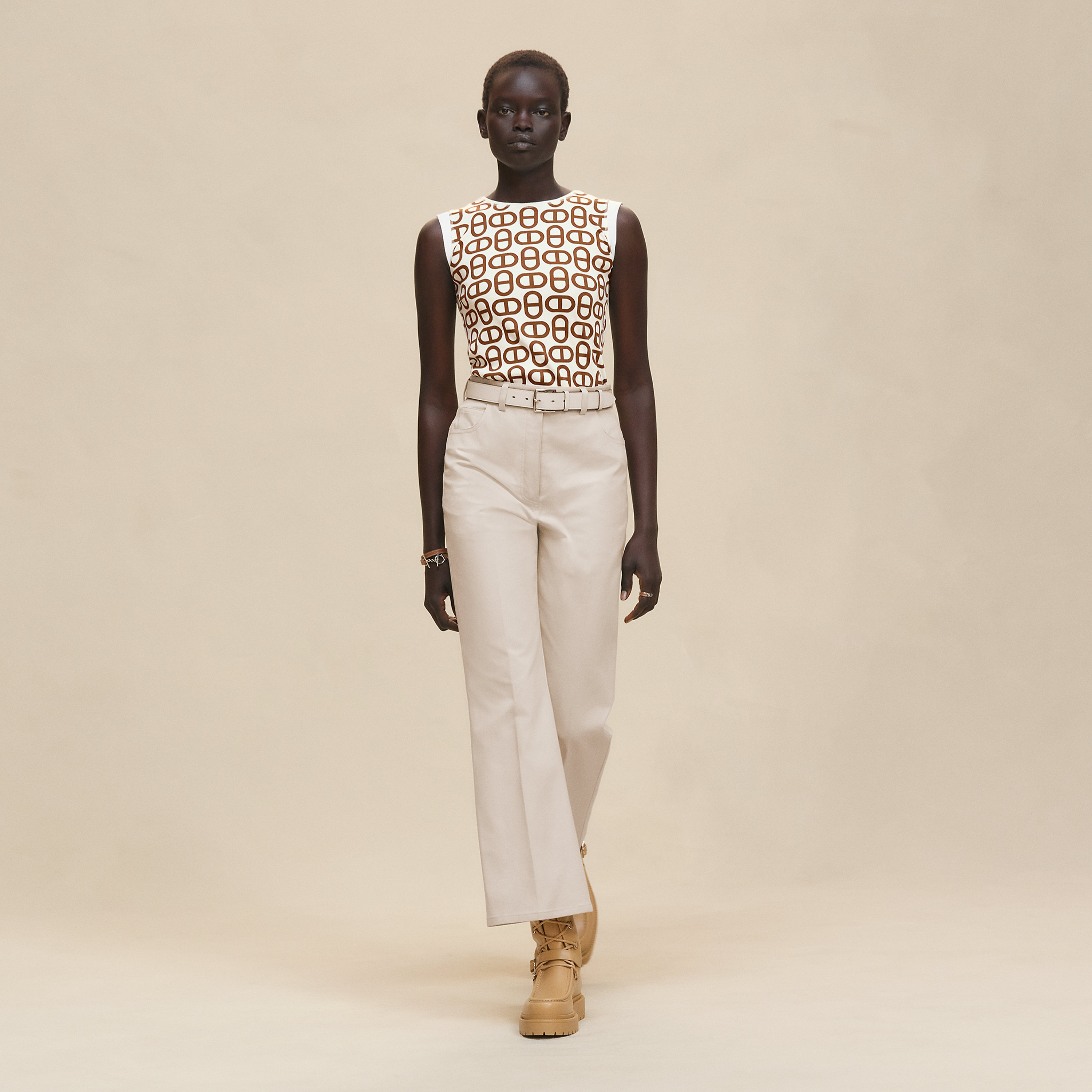 "Chaine d'Ancre" sleeveless t-shirt