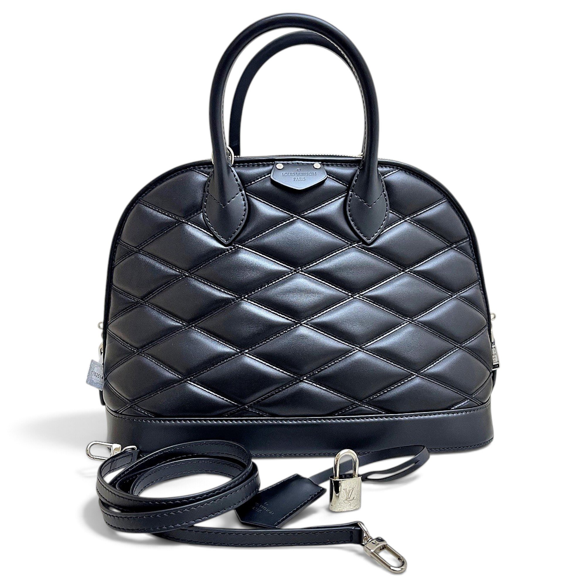 Louis Vuitton Alma leather handbag
