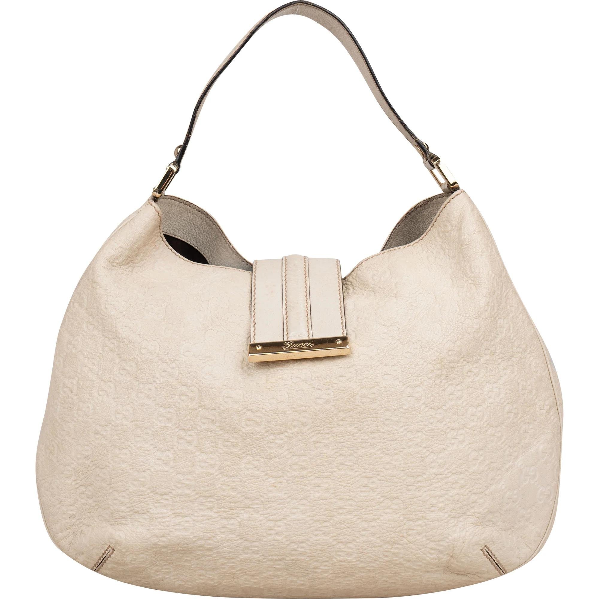 Hobo leather handbag