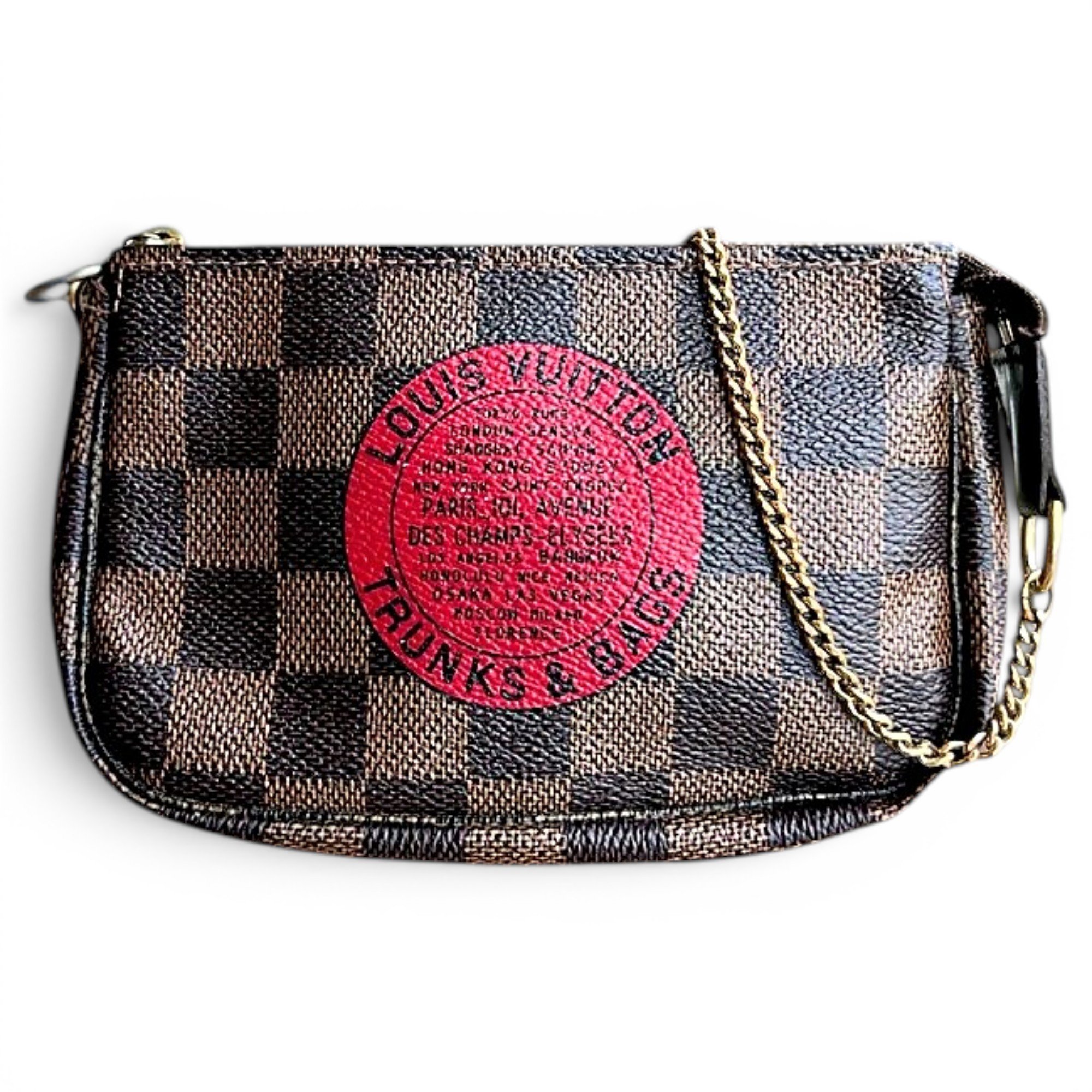 Pochette Accessoire leather mini bag