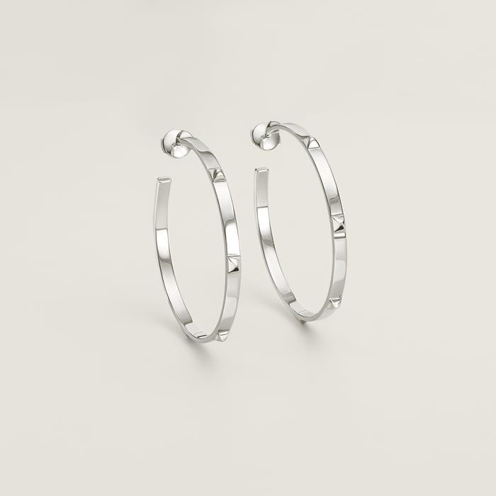 Sans Coloris Hermès Clou d'H Earrings