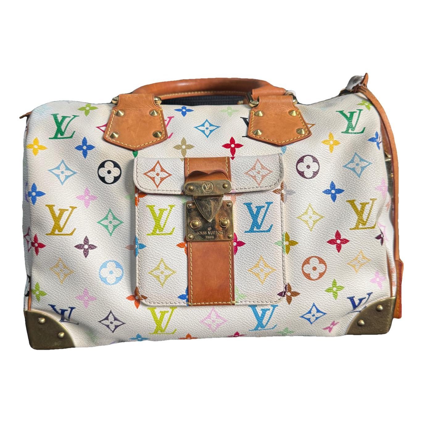Speedy leather handbag