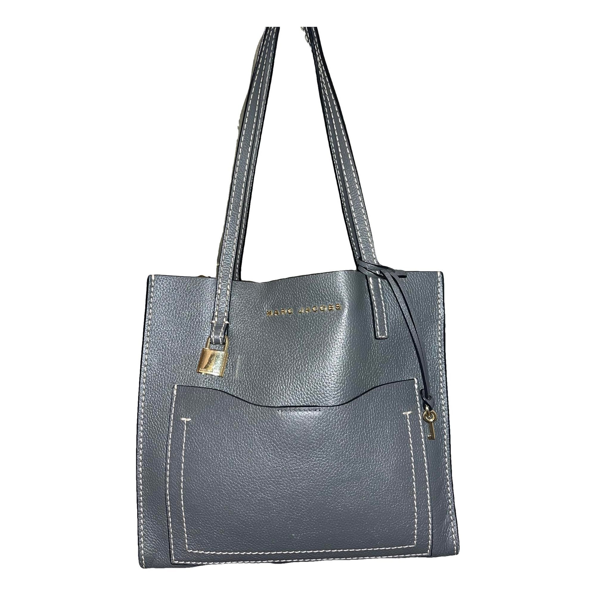 The Tag Tote leather tote
