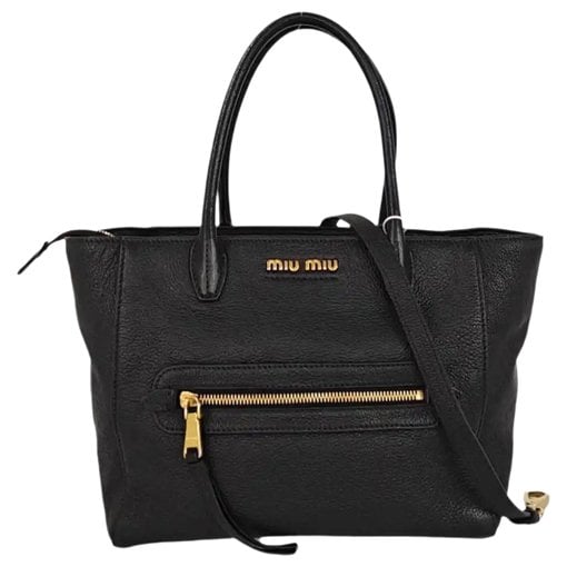 Leather handbag