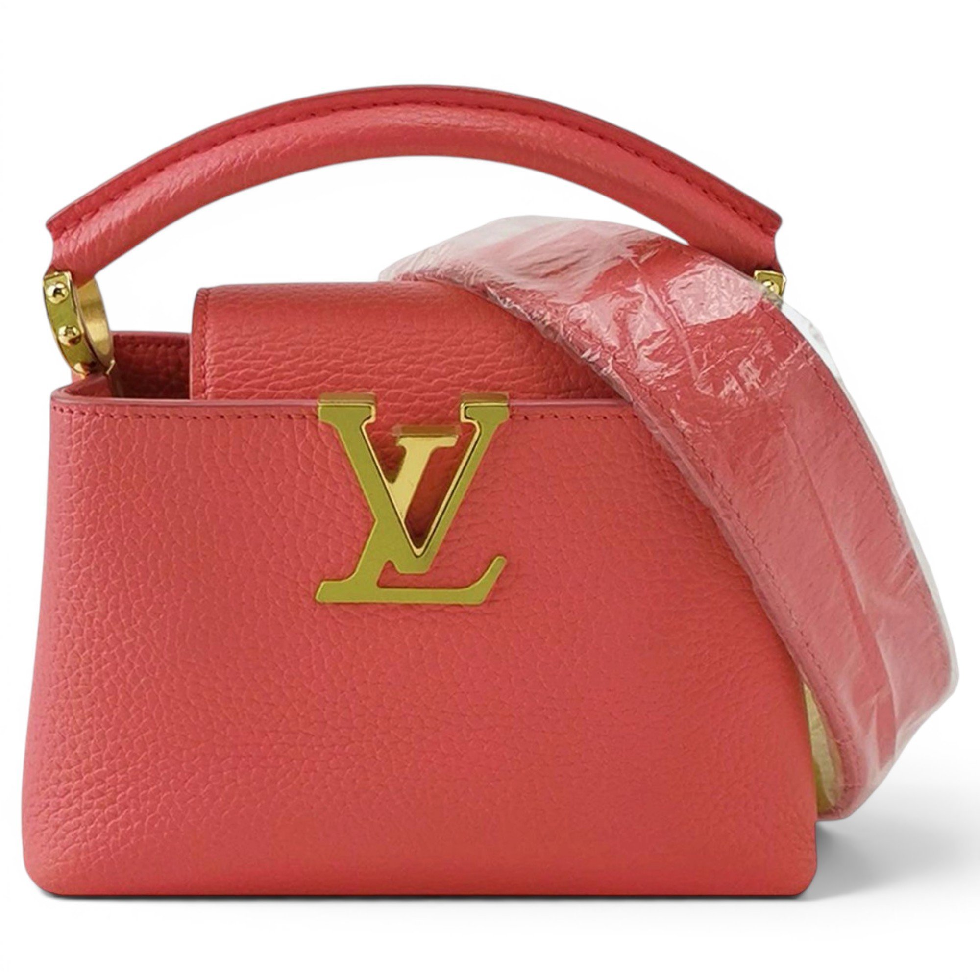 Capucines leather handbag
