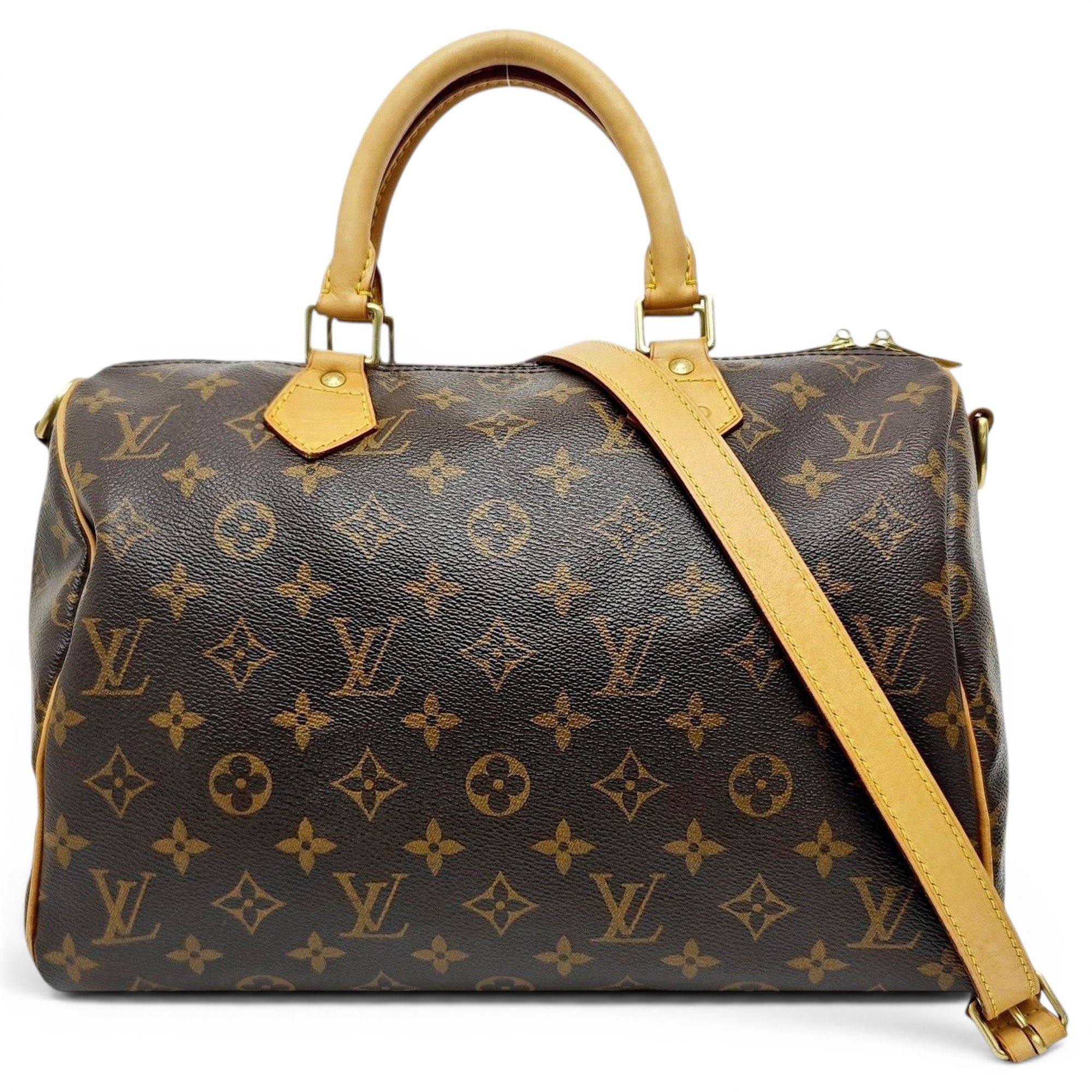 Nano Speedy / Mini HL leather handbag