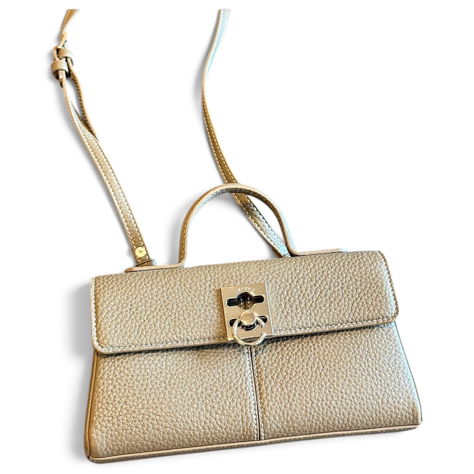 Leather crossbody bag
