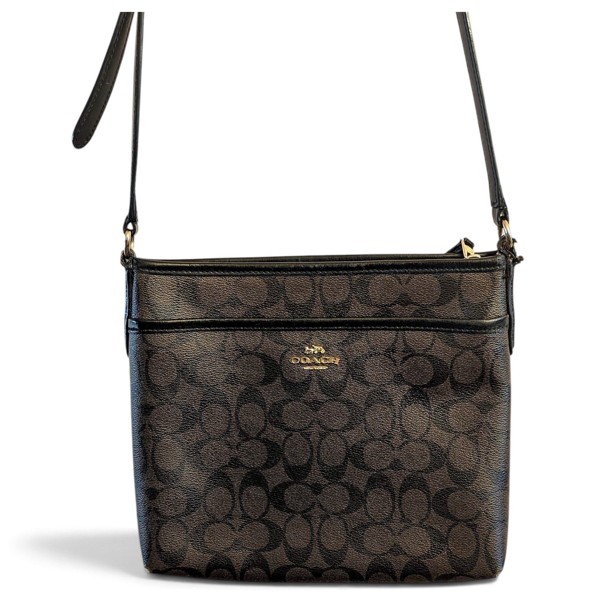 Leather crossbody bag