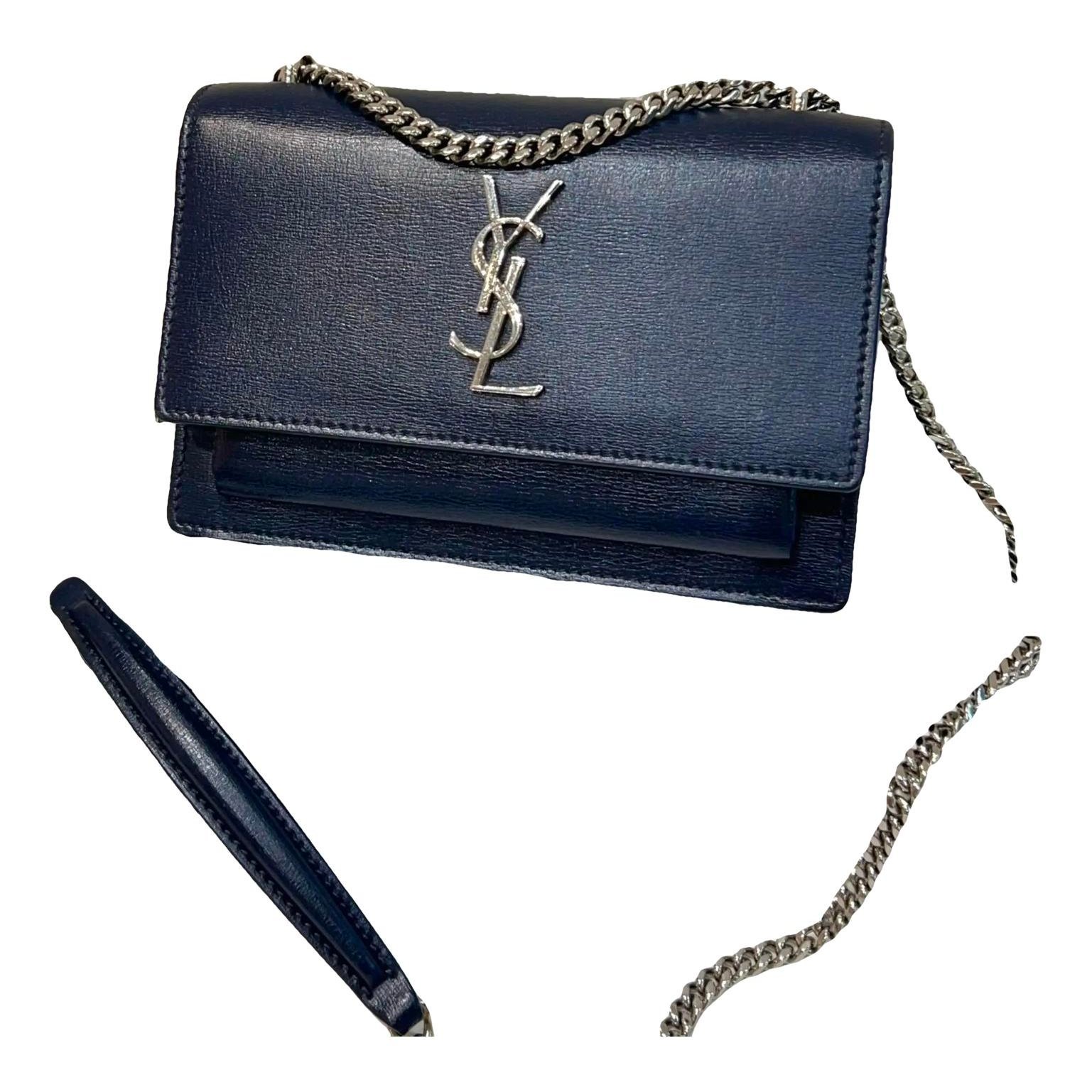Sunset leather handbag