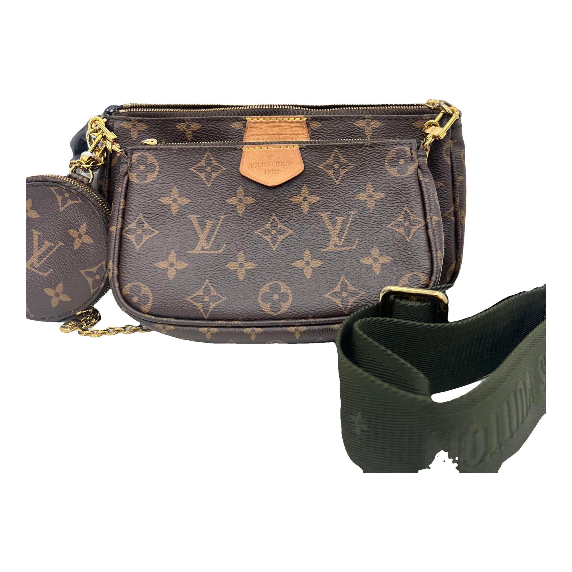 Multi Pochette Accessoires leather handbag