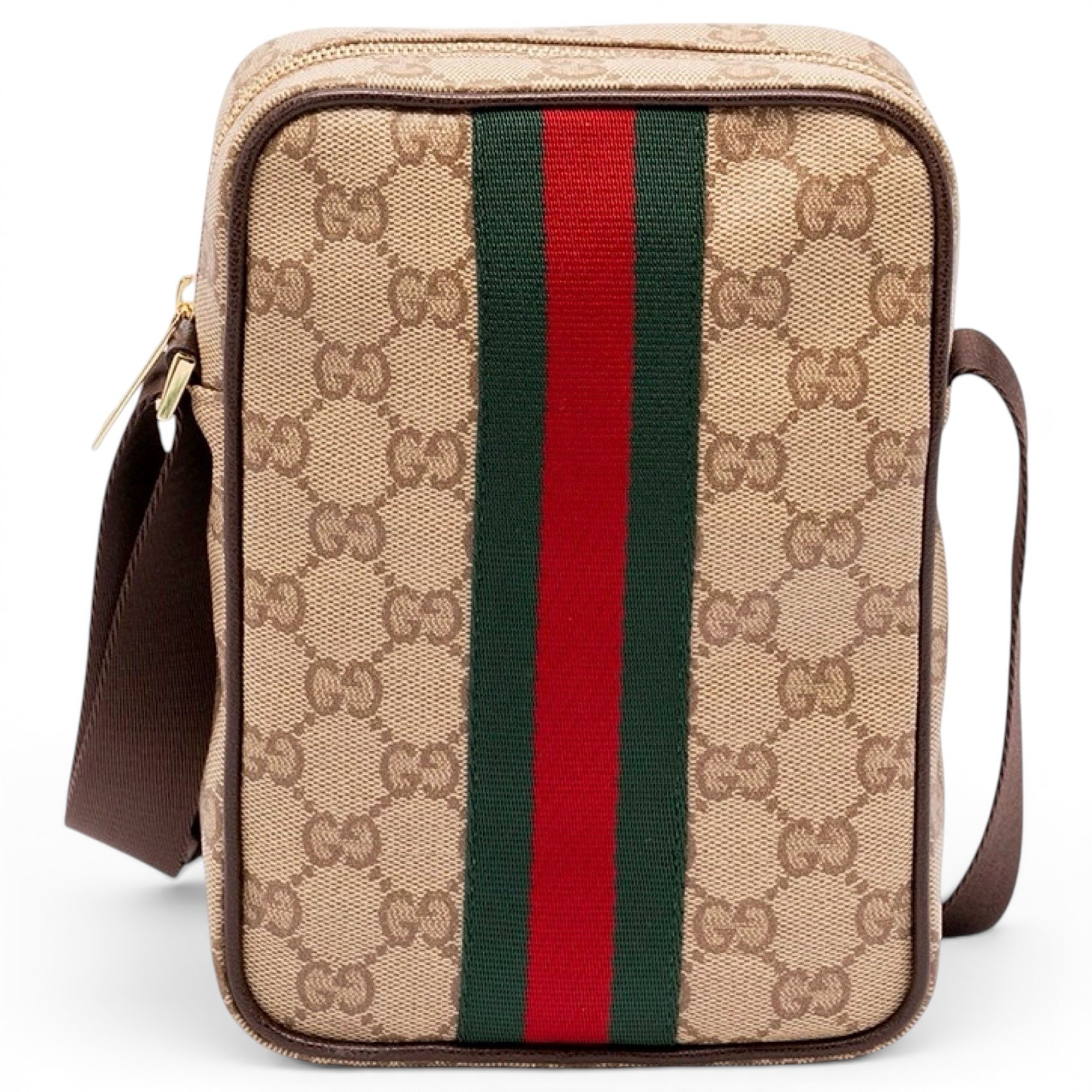 Leather crossbody bag