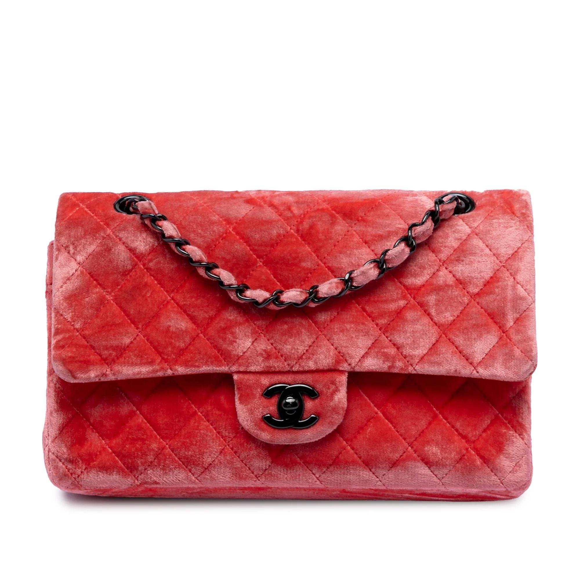Timeless/Classique velvet handbag