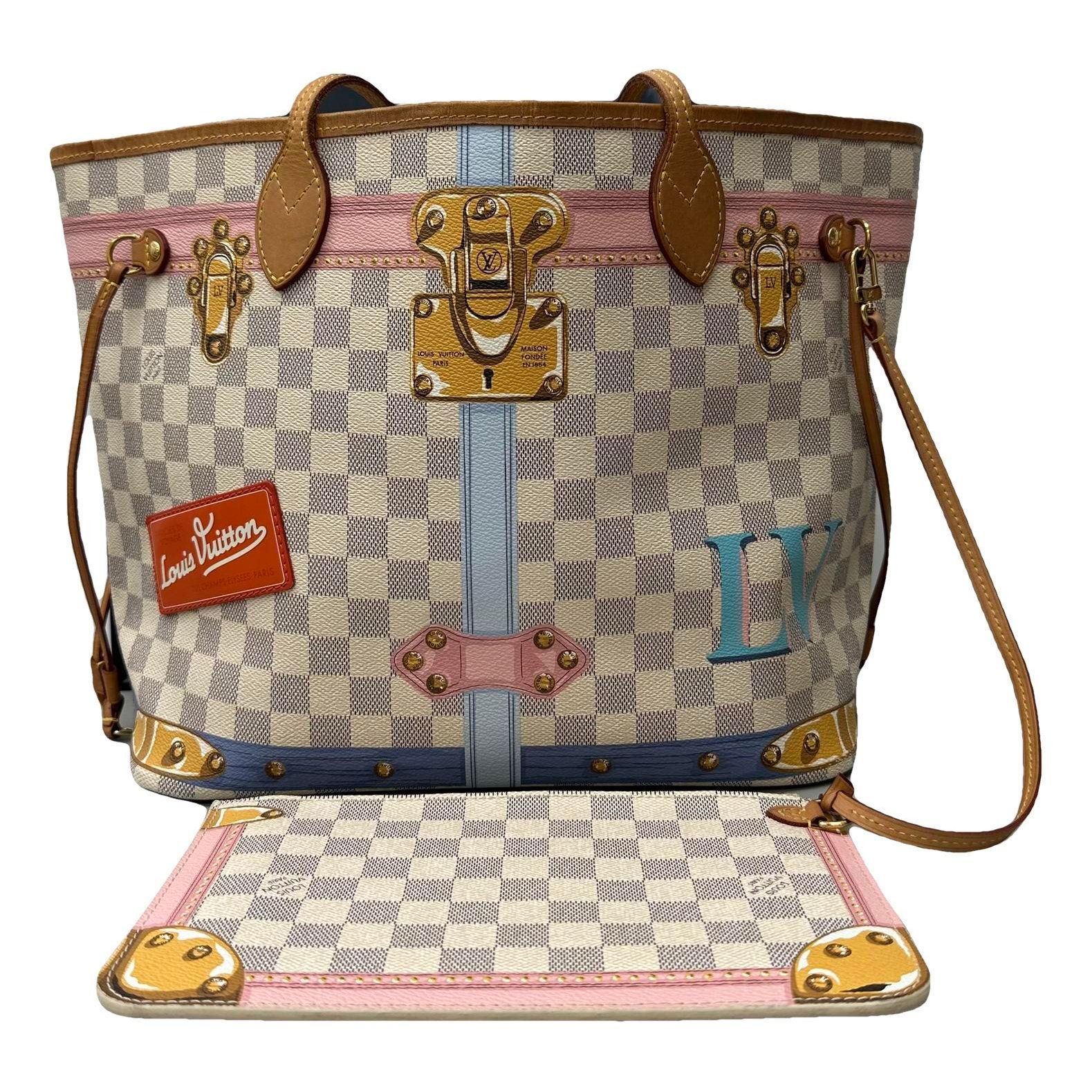 Neverfull leather handbag