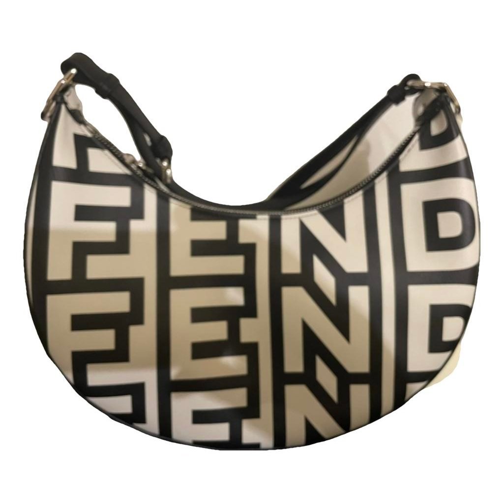 Fendigraphy leather handbag