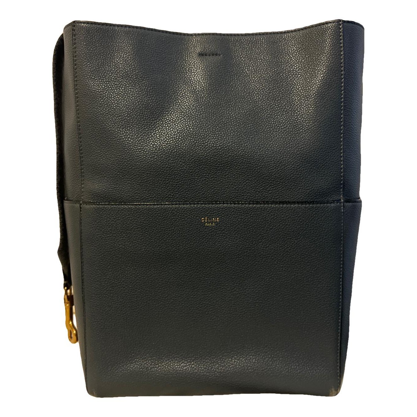 Seau Sangle leather tote