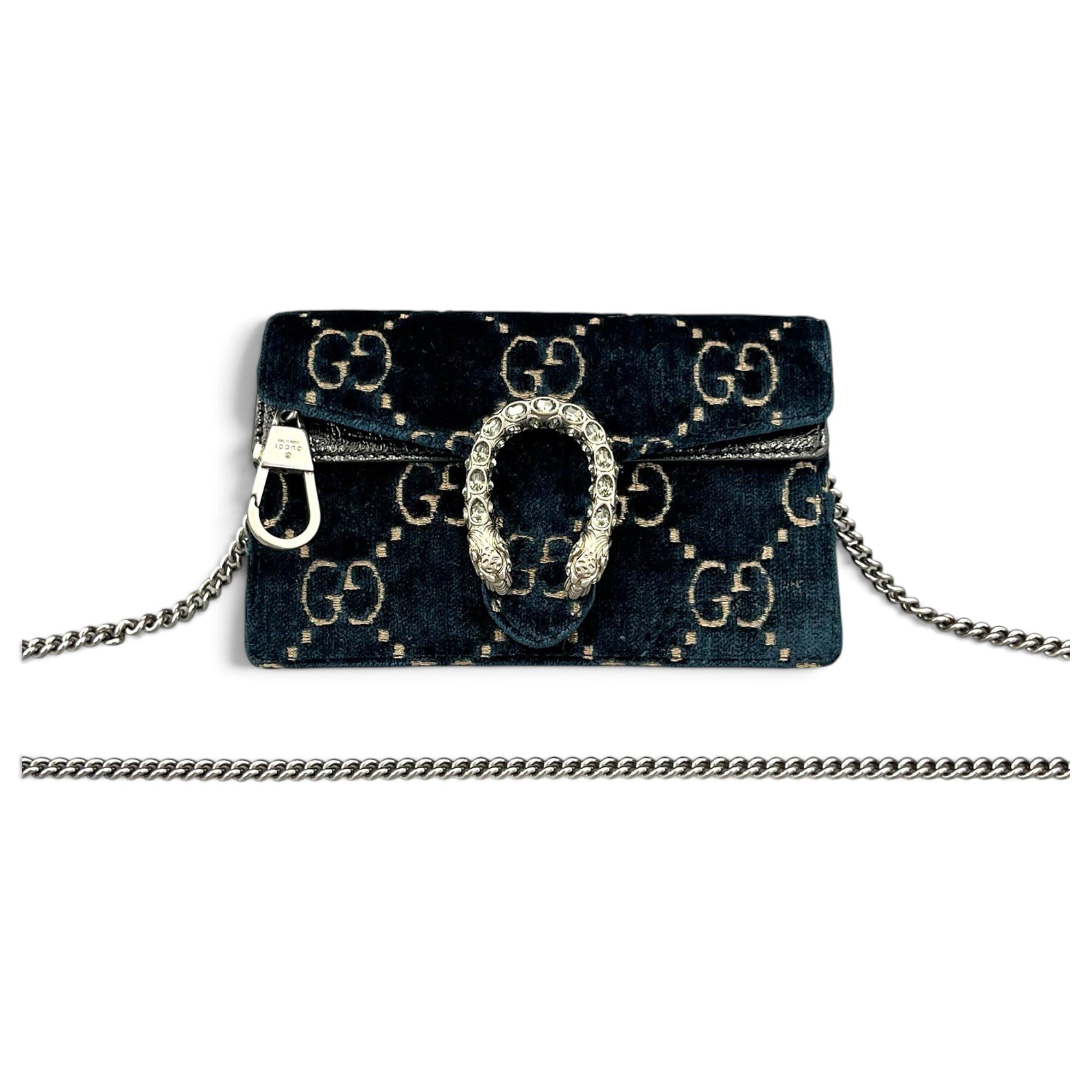 Dionysus Super Mini velvet handbag