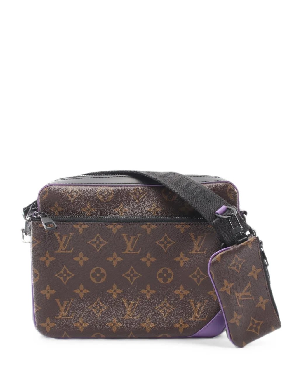 2021s Trio Monogram Macassar messenger bag