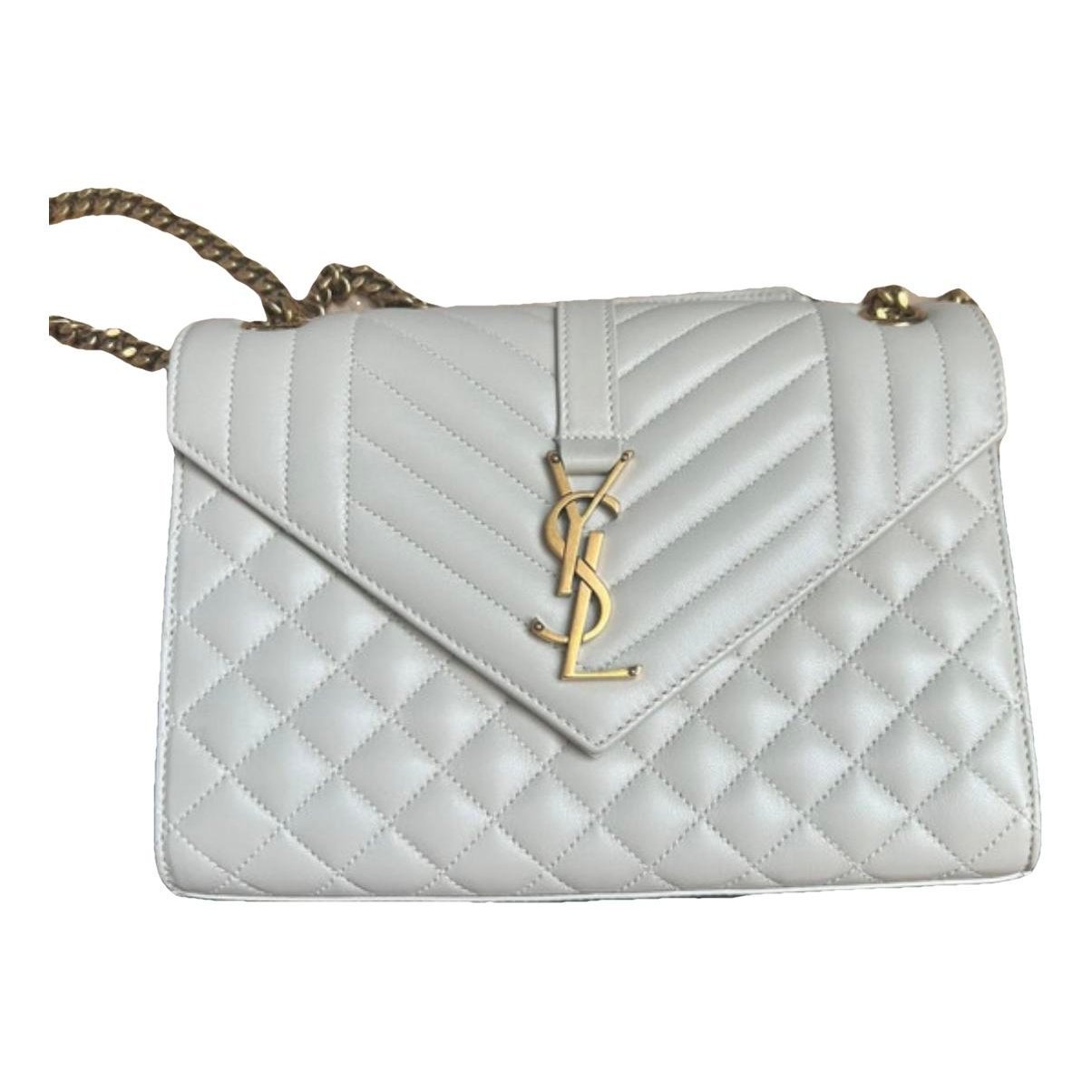 Envelope leather crossbody bag