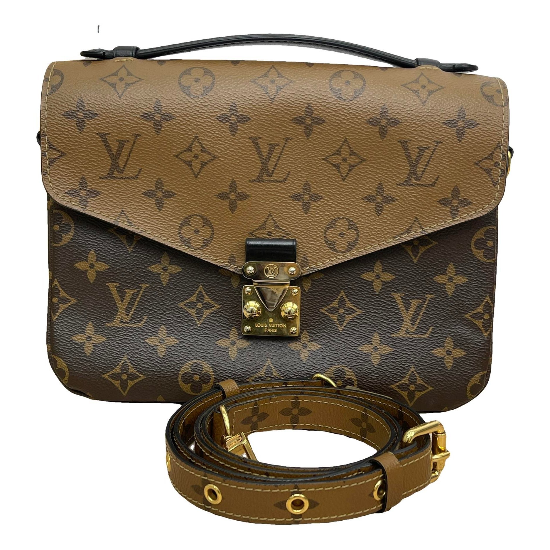 Metis leather handbag