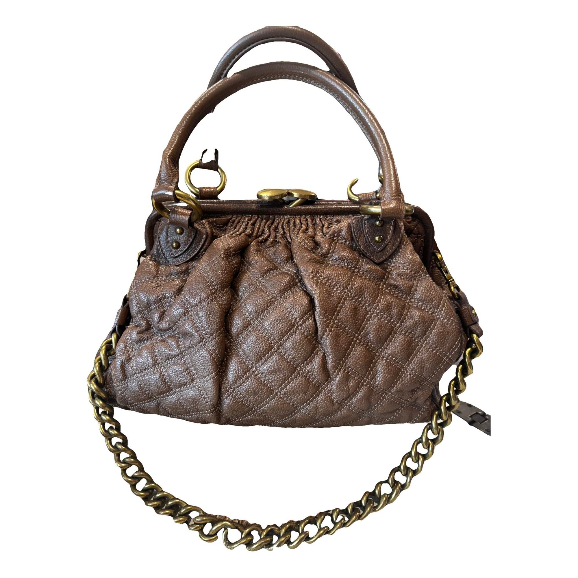 Stam leather handbag