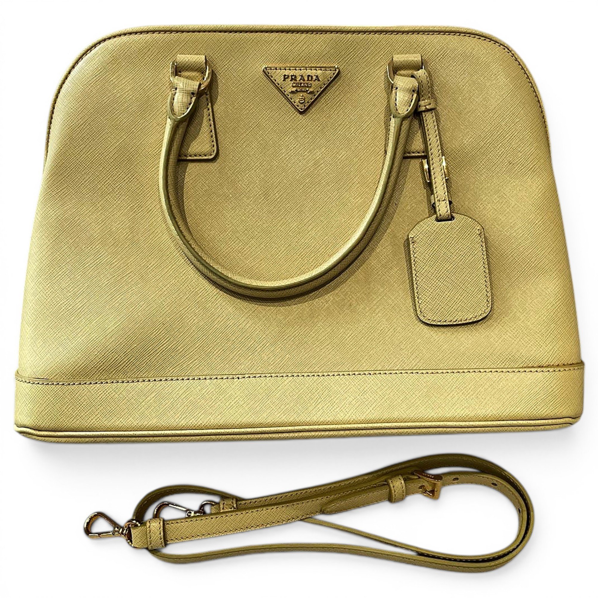 Leather handbag