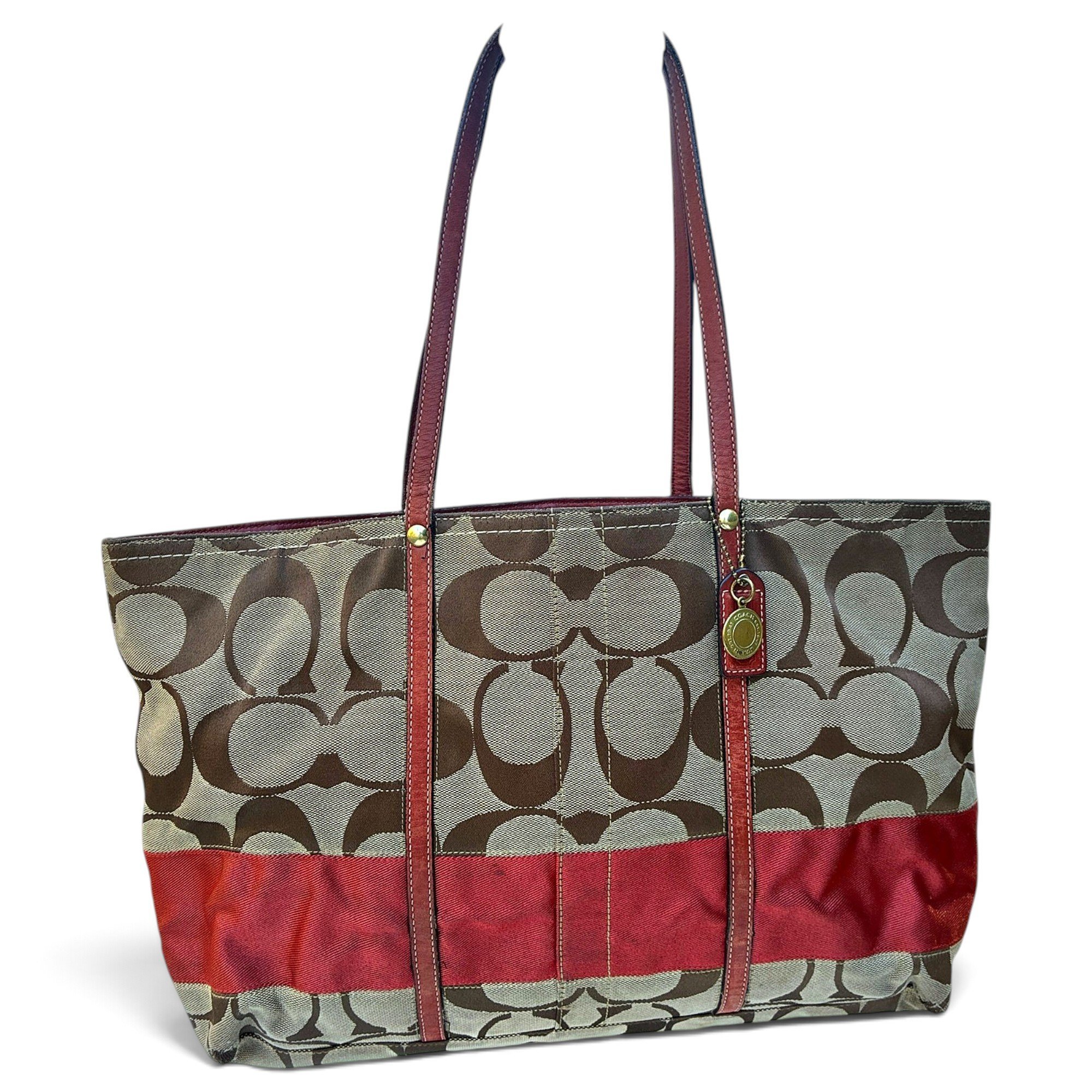 Coach CITY ZIP TOTE cloth tote