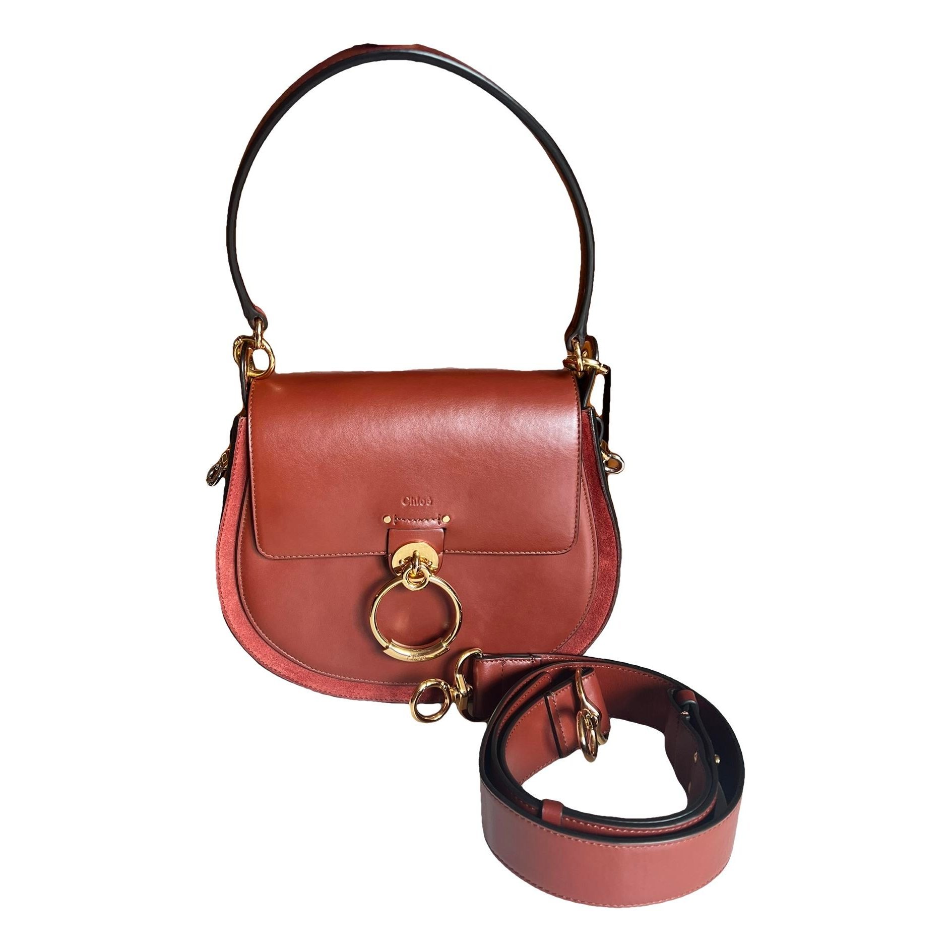 Tess leather handbag