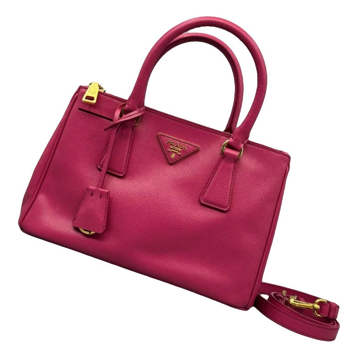 Galleria leather handbag