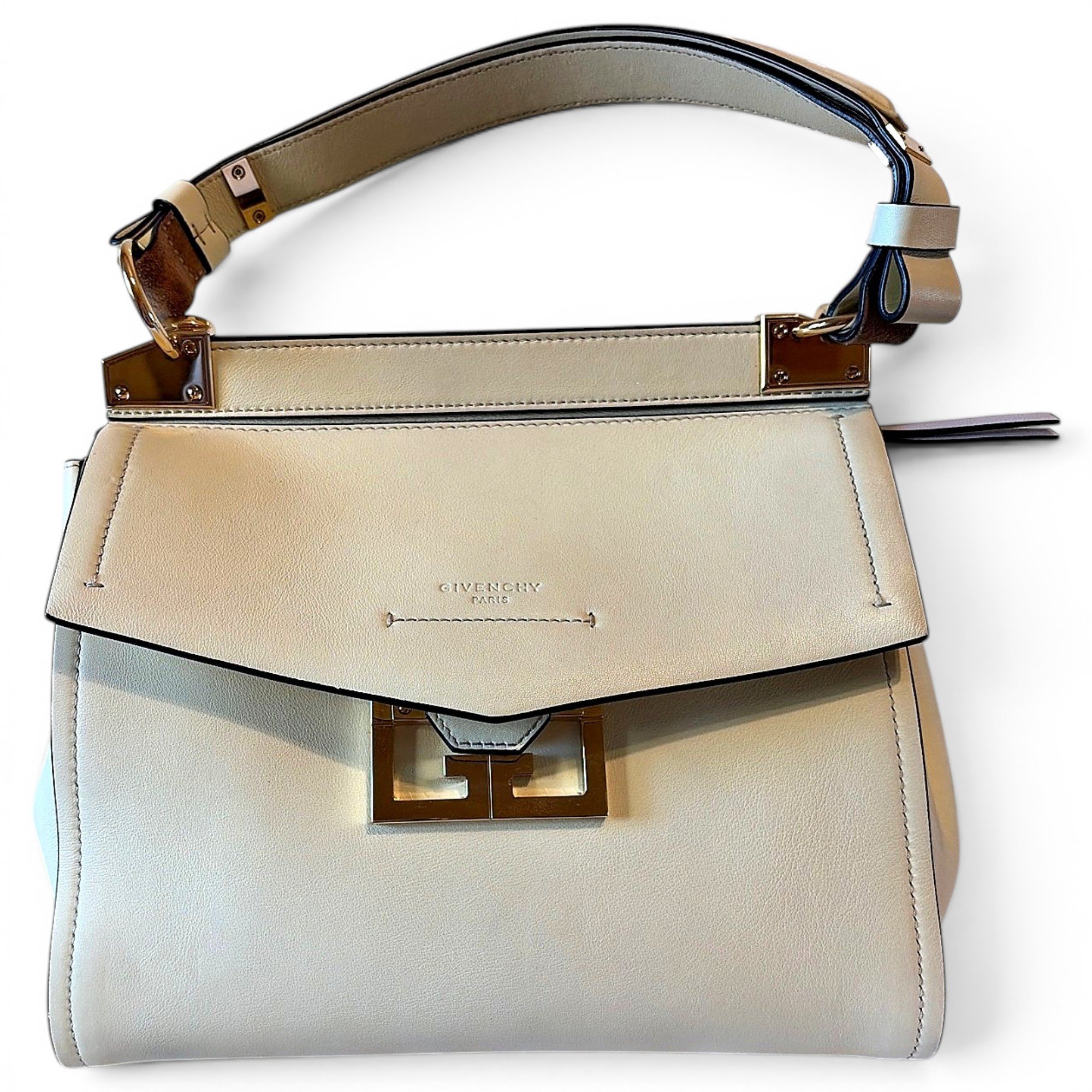 4G leather handbag