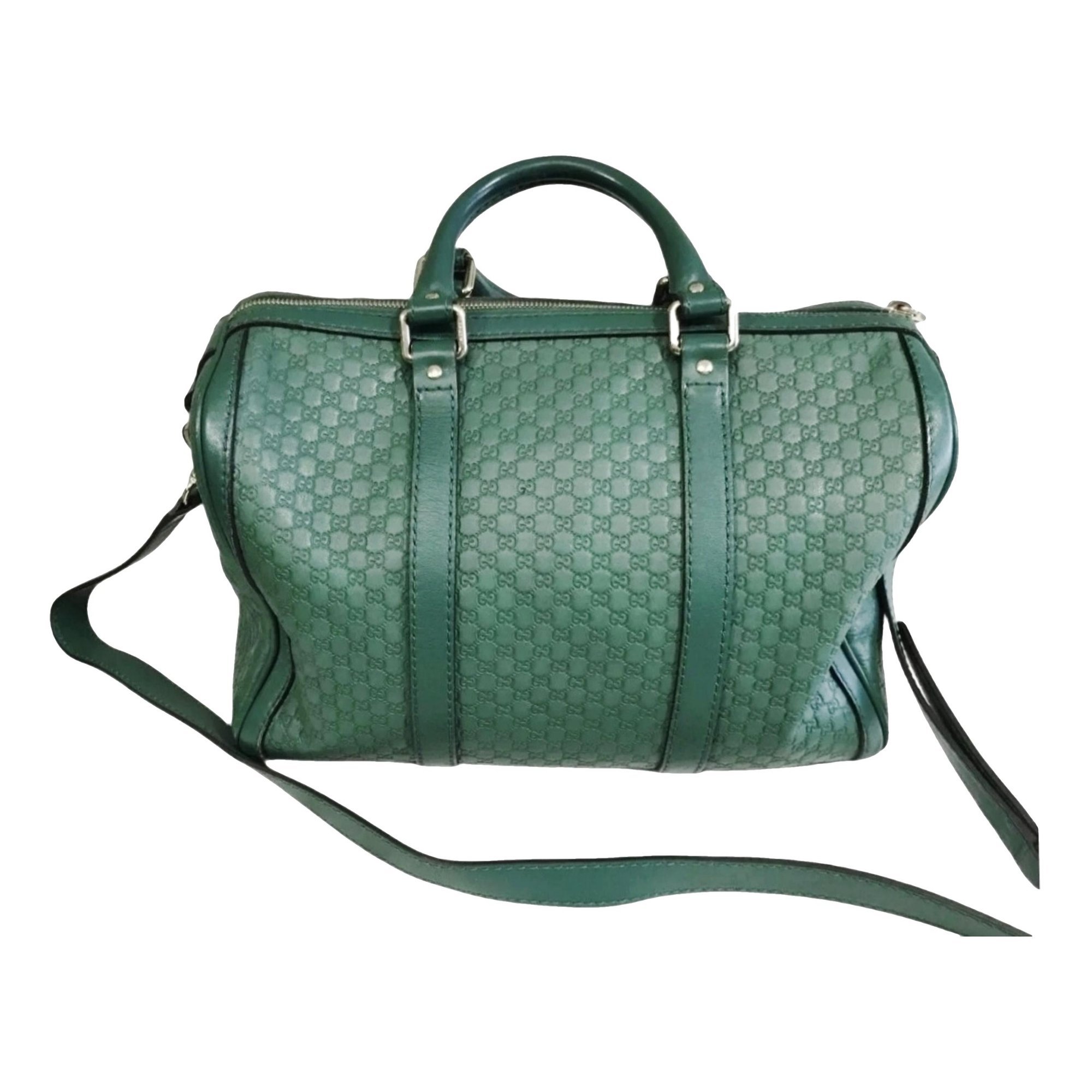 Boston leather handbag